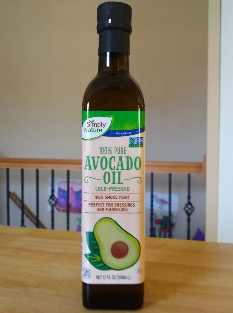 Simply Nature 100% Pure Avocado Oil (Cold-Pressed)