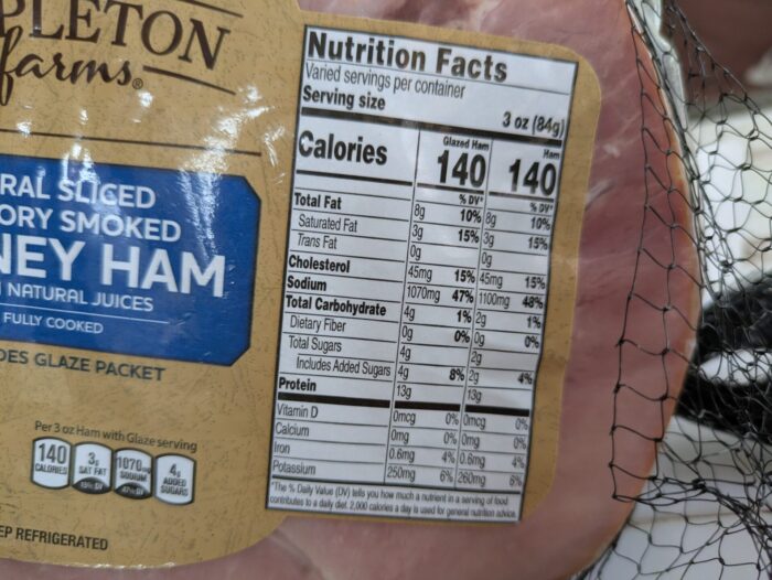 Appleton Farms Spiral Sliced Hickory Smoked Honey Ham