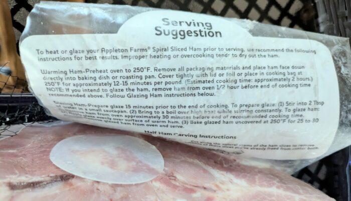 Appleton Farms Spiral Sliced Hickory Smoked Honey Ham