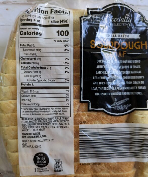 Specially Selected Small Batch Sourdough Loaf