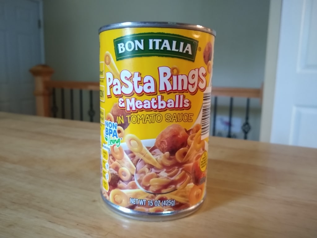 Bon Italia Pasta Rings And Meatballs Aldi Reviewer