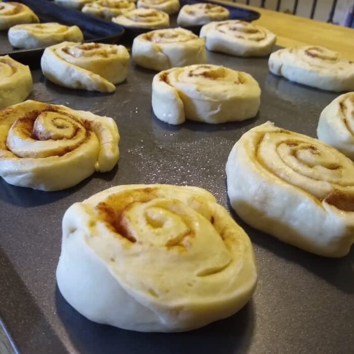 Baker's Corner Yeast cinnamon rolls