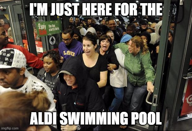 Aldi Swimming Pool Meme