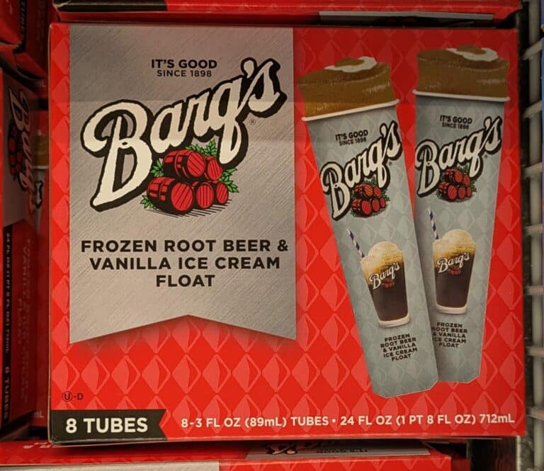 Barq's Frozen Root Beer and Vanilla Ice Cream Float