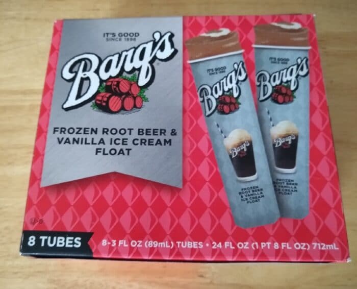 Barq's Frozen Root Beer and Vanilla Ice Cream Float