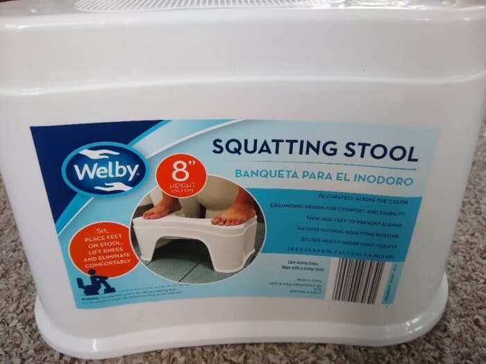 Welby Squatting Stool