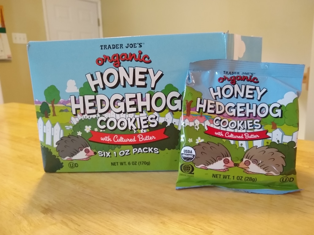 Trader Joe's Organic Honey Hedgehog Cookies