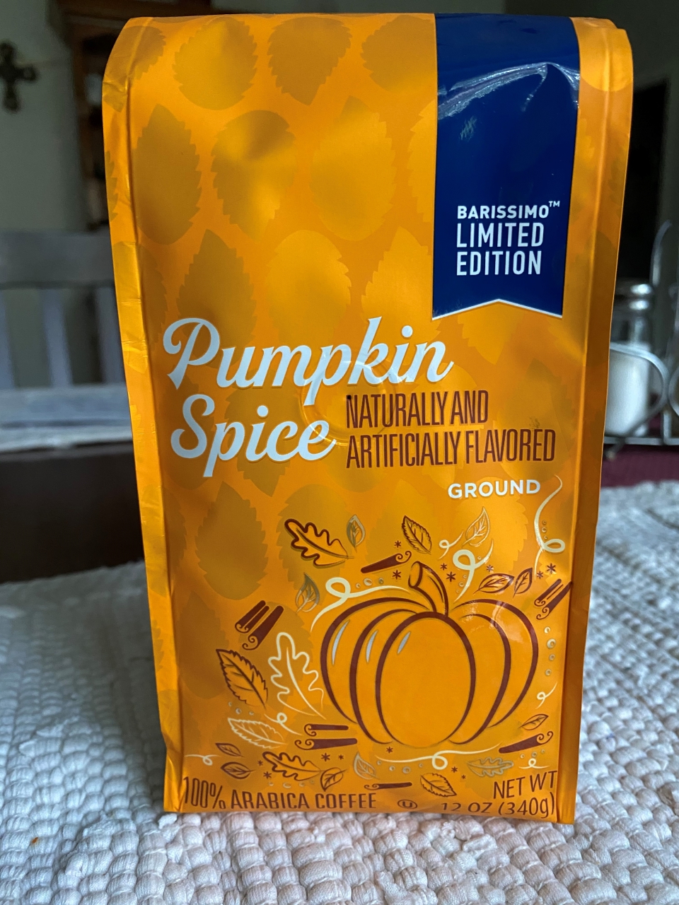 Barissimo’s Seasonal Blend Pumpkin Spice Ground Coffee