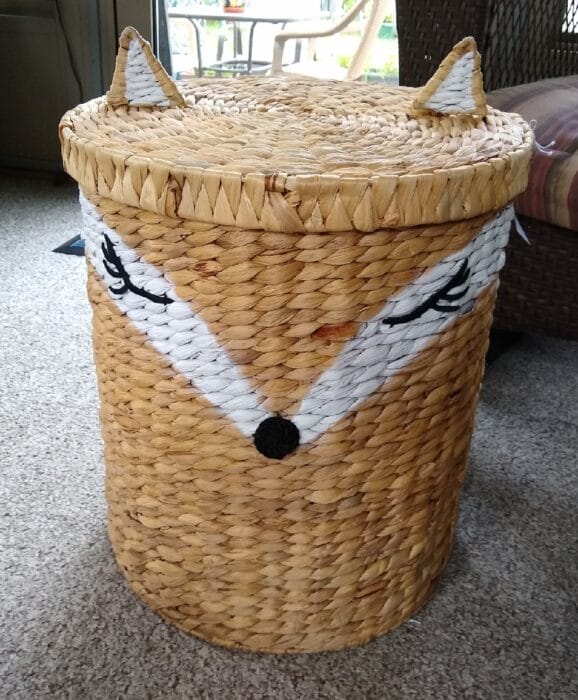 Huntington Home Fox Storage Basket