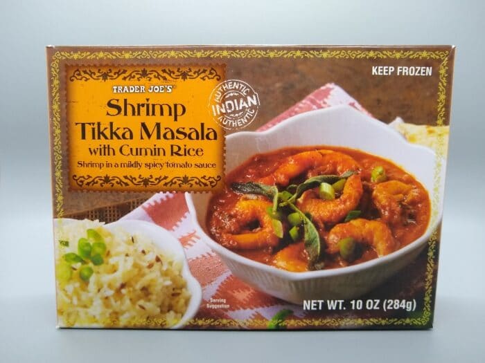 Trader Joe's Shrimp Tikka Masala with Cumin Rice
