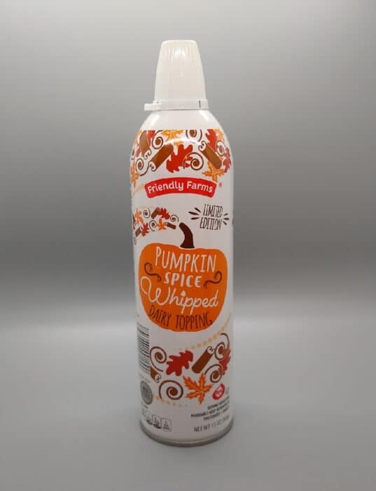 Friendly Farms Pumpkin Spice Whipped Dairy Topping