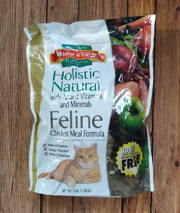 Bench & Field Holistic Natural Feline Chicken Meal Formula Cat Food