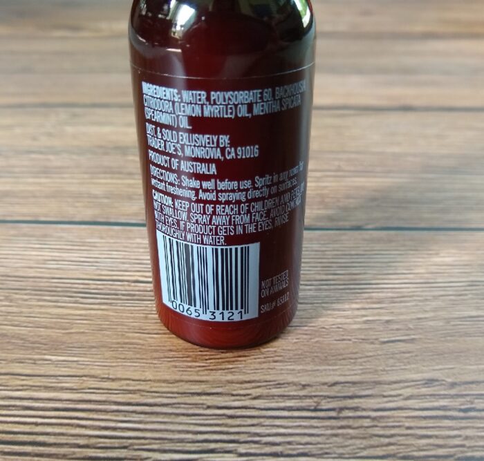 Trader Joe's Super Lemon Room Spritz