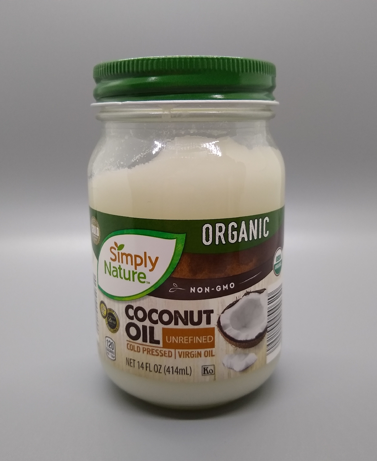 Simply Nature Organic Coconut Oil
