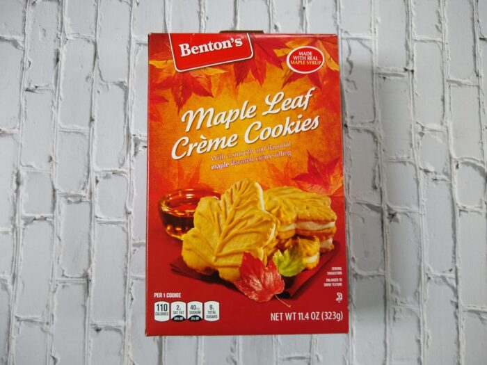Benton's Maple Leaf Creme Cookies