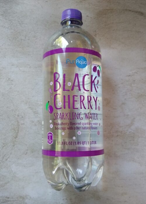 Pur Aqua Black Cherry Sparkling Water
