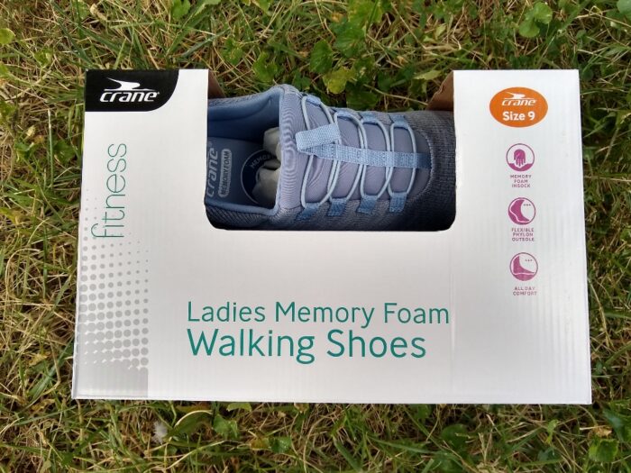 Crane Ladies Memory Foam Walking Shoes