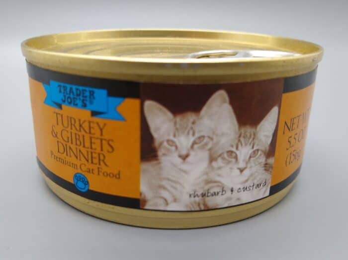 Trader Joe's Turkey and Giblets Dinner Premium Cat Food