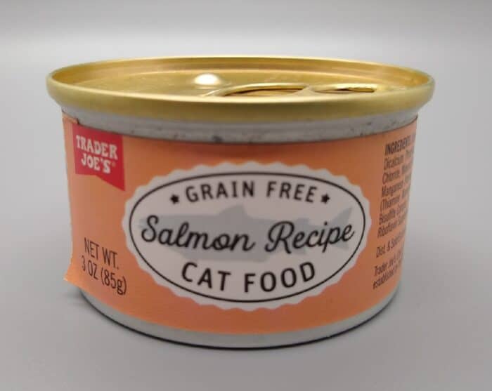 Trader Joe's Grain Free Salmon Recipe Cat Food