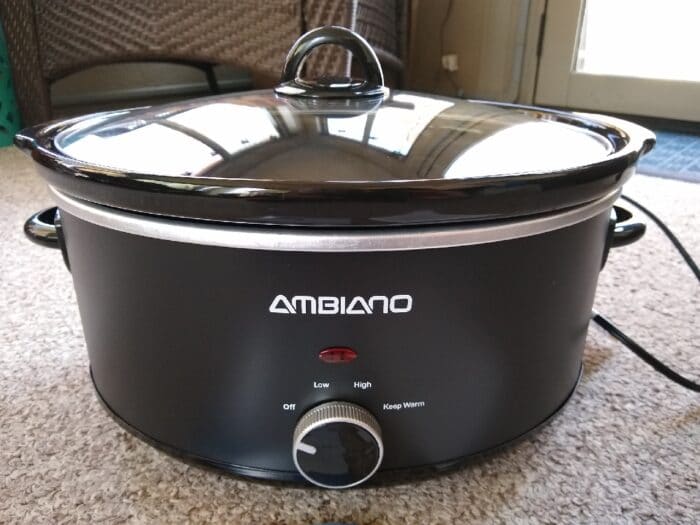 Ambiano 7 Quart Slow Cooker