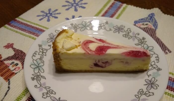 Belmont Strawberry Swirl Cheesecake