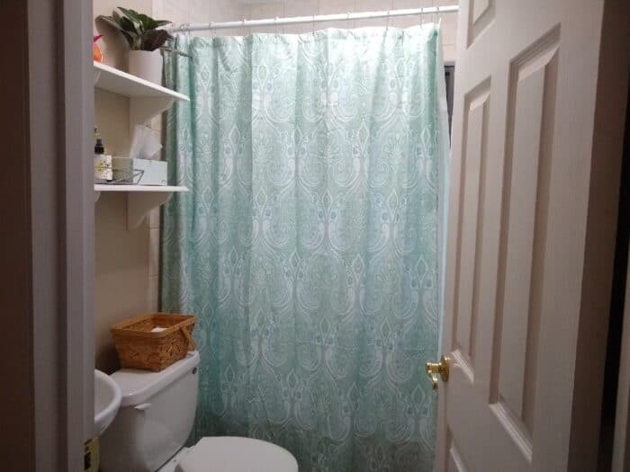 Huntington Home Shower Curtain and Hook Set