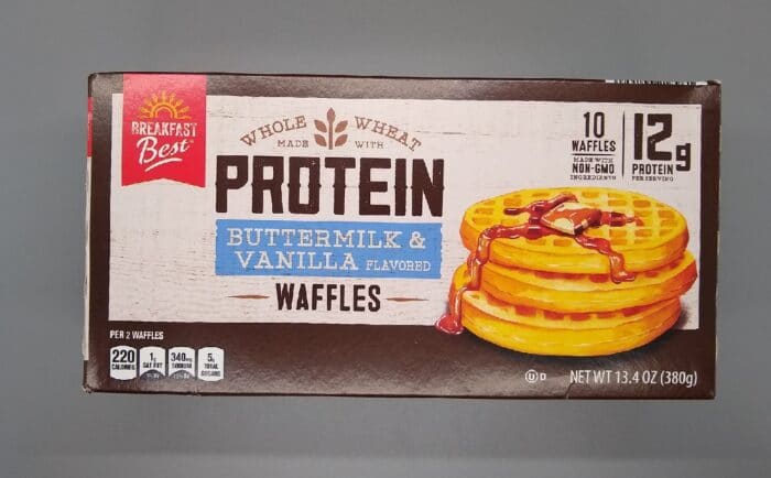 Breakfast Best Protein Buttermilk and Vanilla Waffles