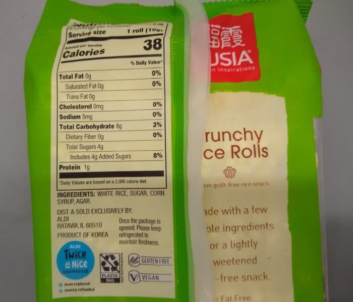 Fusia Crunchy Rice Rolls