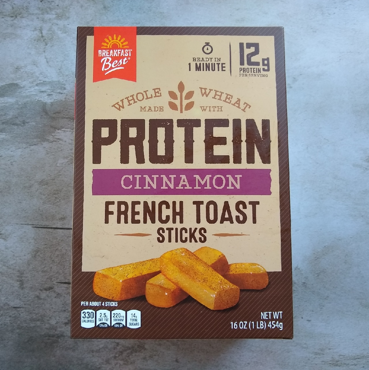 Breakfast Best Protein Cinnamon French Toast Sticks