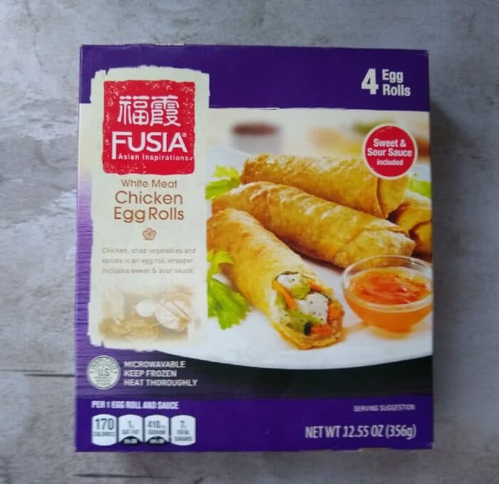 Fusia Asian Inspirations Chicken Egg Rolls