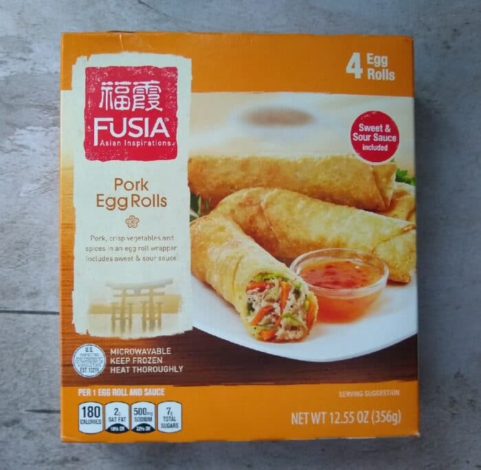 Fusia Asian Inspirations Pork Egg Rolls