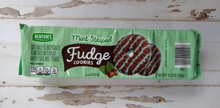 Benton's Mint Striped Fudge Cookies