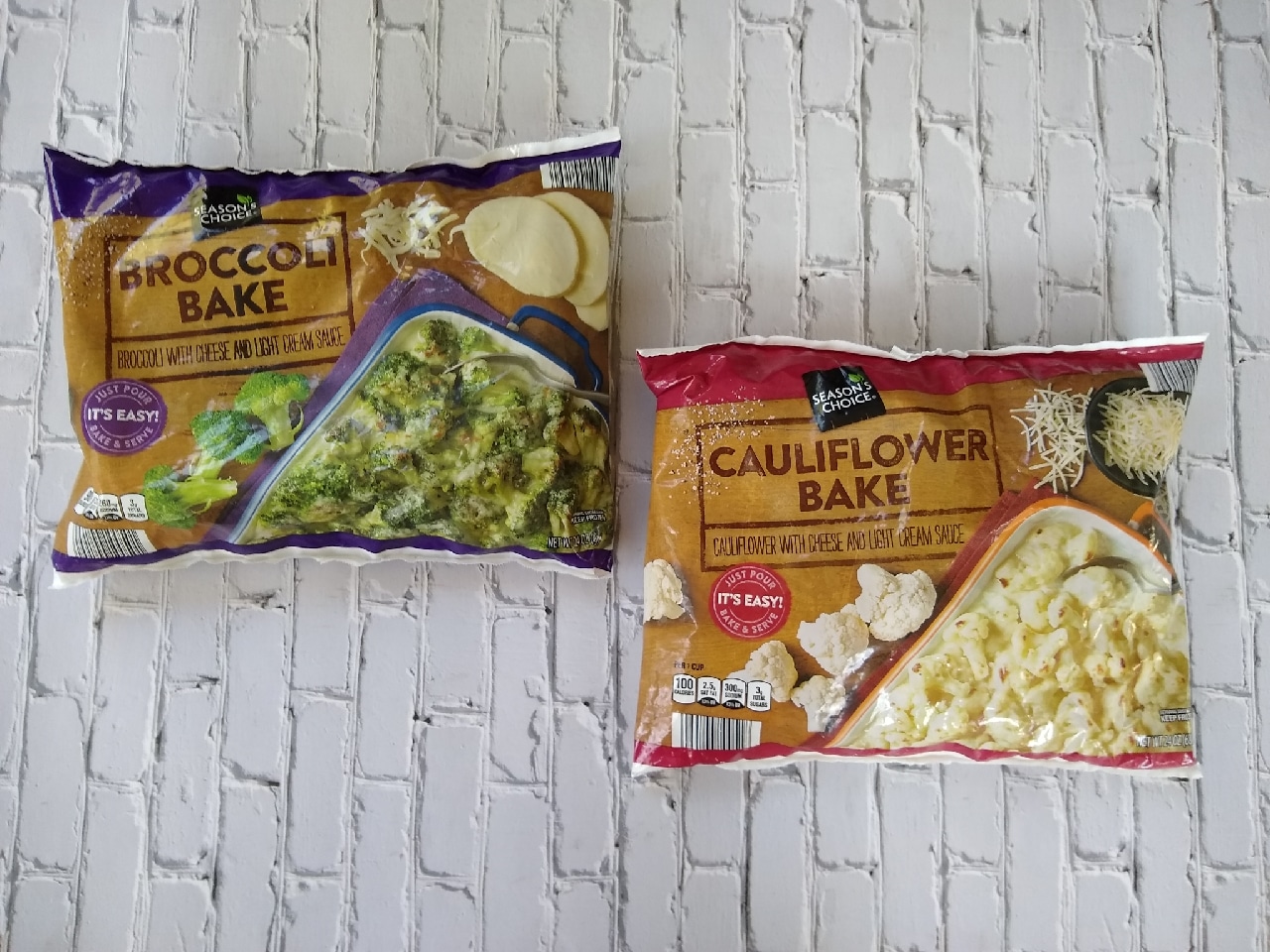 Season's Choice Broccoli Bake or Cauliflower Bake