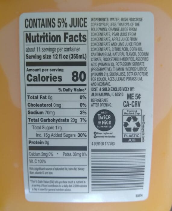Nature's Nectar Citrus Punch