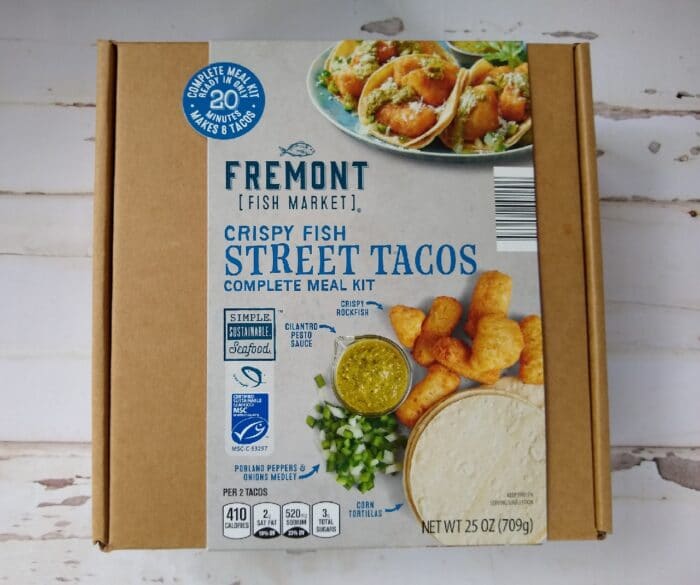Fremont Fish Market Crispy Fish Street Tacos Complete Meal Kit