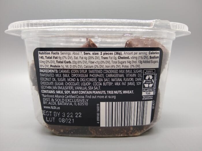 Specially Selected Dark Chocolate Sea Salt Caramels