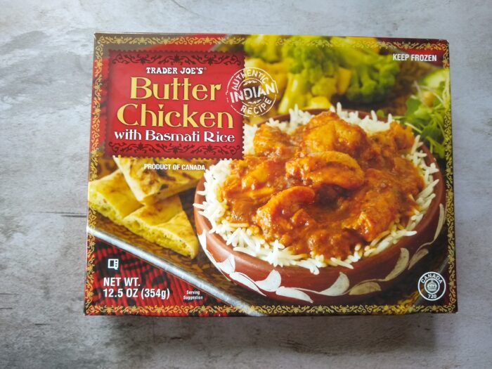 Trader Joe's Butter Chicken with Basmati Rice