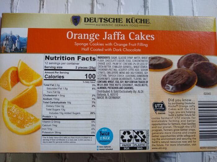 Deutsche Kuche Jaffa Cakes