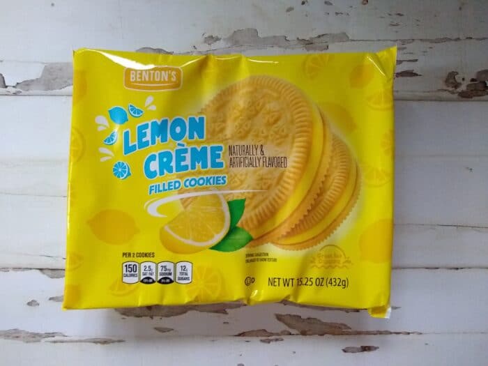 Benton's Lemon Créme Filled Cookies