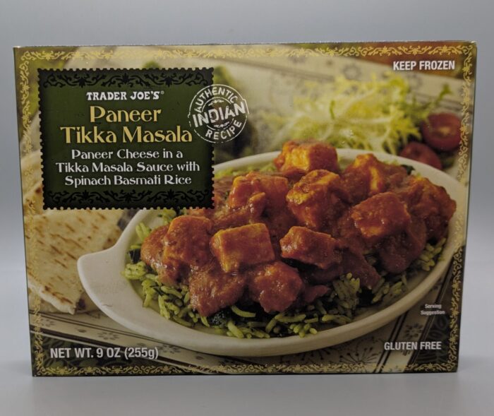 Trader Joe's Paneer Tikka Masala