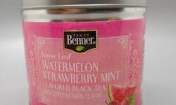 Benner Loose Leaf Watermelon Strawberry Mint Flavored Black Tea