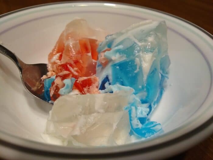Lakeview Farms Red, White & Blue Gelatin Parfait