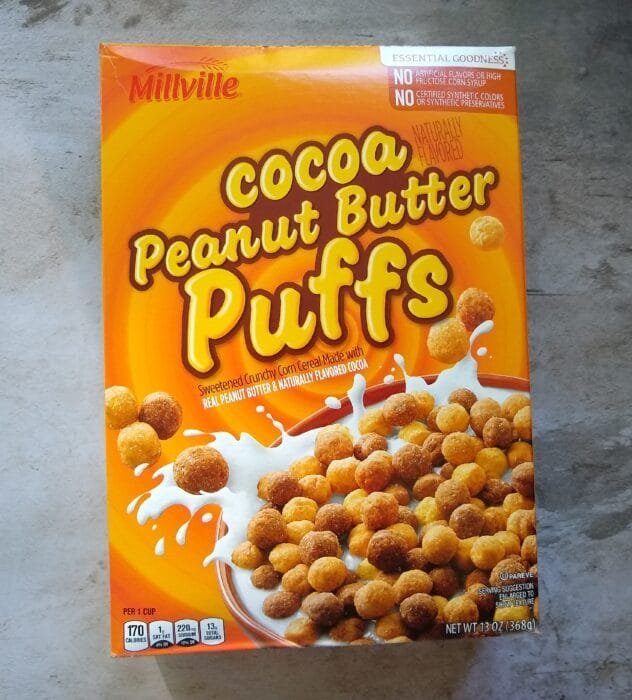 Millville Cocoa Peanut Butter Puffs