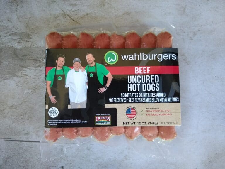 Wahlburgers Beef Uncured Hot Dogs