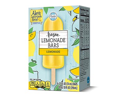 Sundae Shoppe Alex's Lemonade Stand Bars