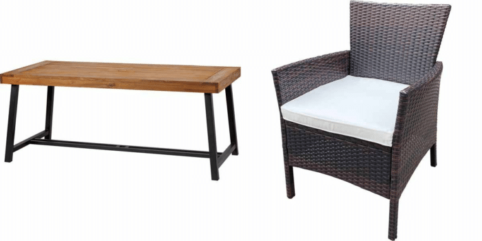 Open Thread Belavi Patio Dining Table Wicker Chair Aldi Reviewer - Gardenline Wicker Patio Furniture