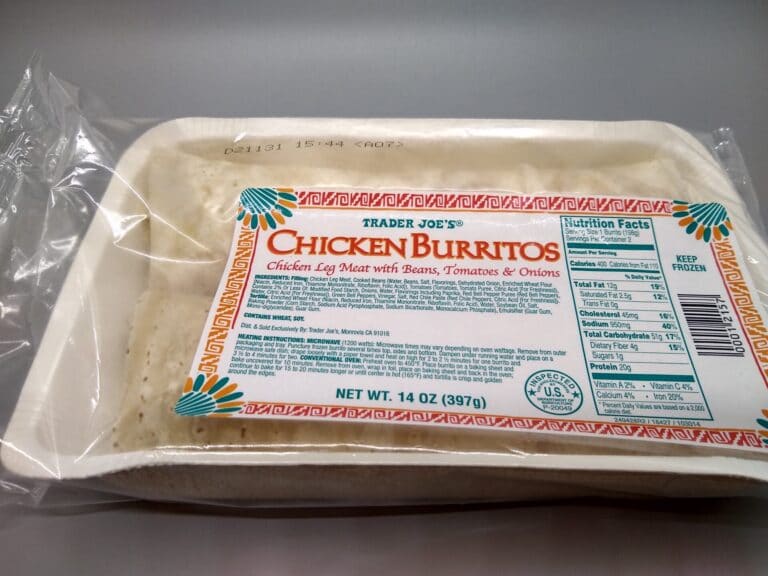 Trader Joe's Frozen Burritos