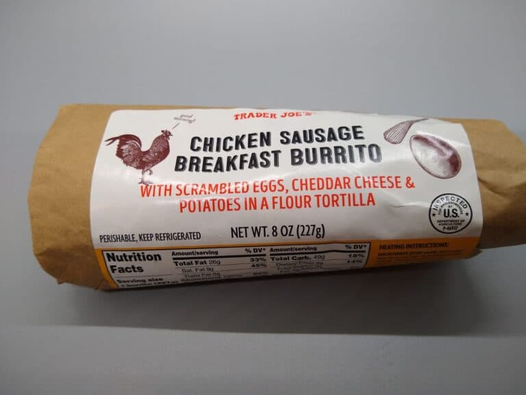 Chicken Sausage Breakfast Burrito