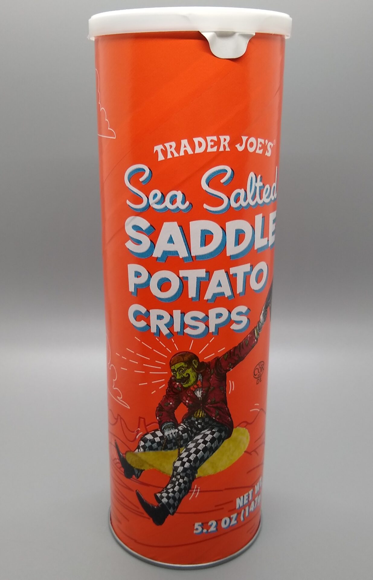 Trader Joe's Sea Salted Saddle Potato Crisps