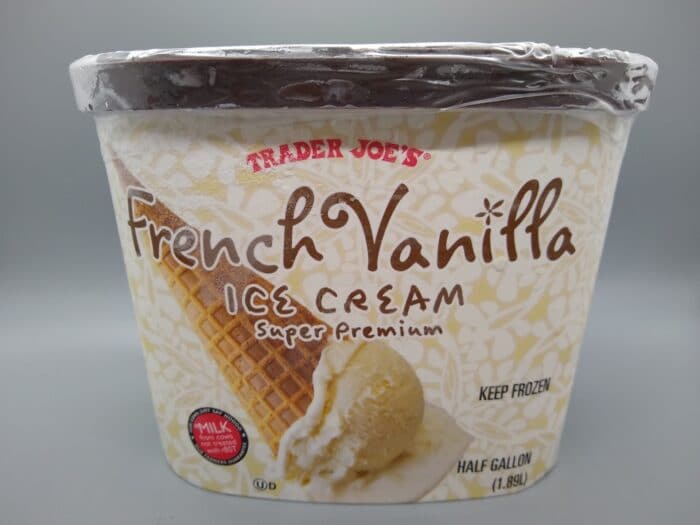 Trader Joe's French Vanilla Ice Cream